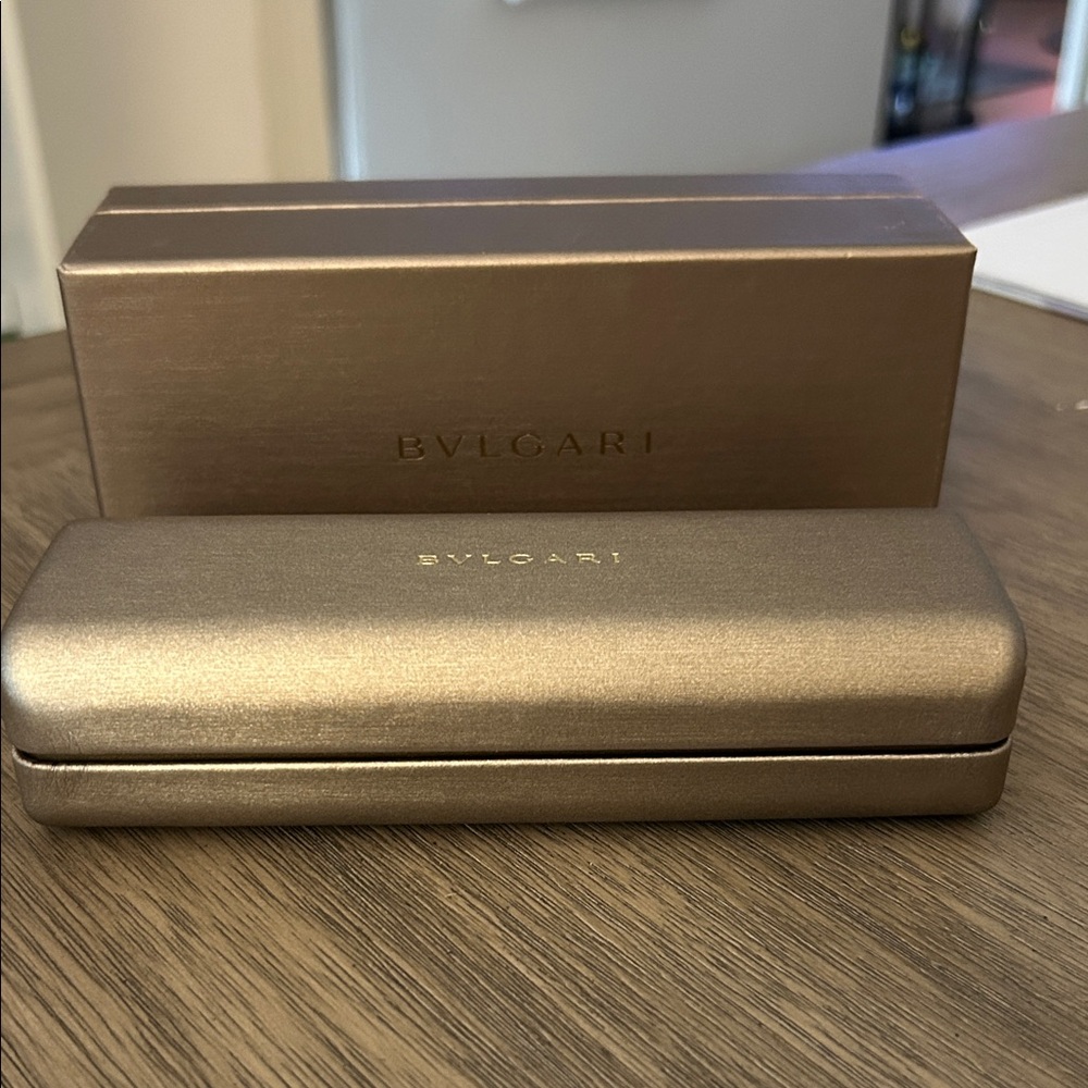 Bulgari Gold Eyewear Case